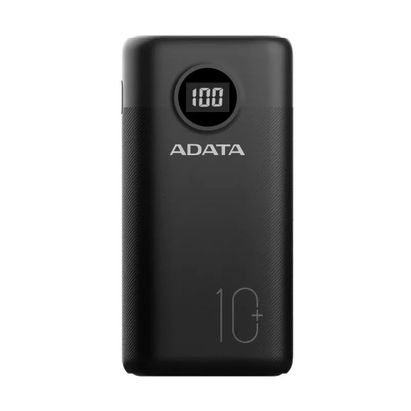 Portable charger Adata P10000QCD black AP10000QCD-DGT-CBK 10000mAh Portable charger Adata P10000QCD black AP10000QCD-DGT-CBK 10000mAh