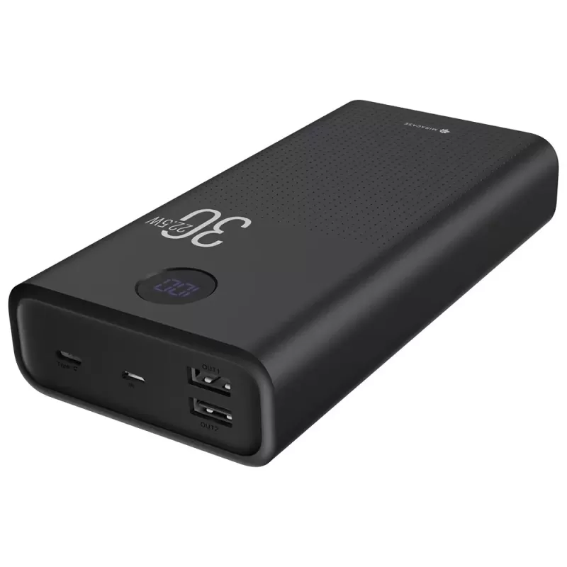מטען נייד Miracase MPB30PD22.5W שחור MPB30PD22.5W