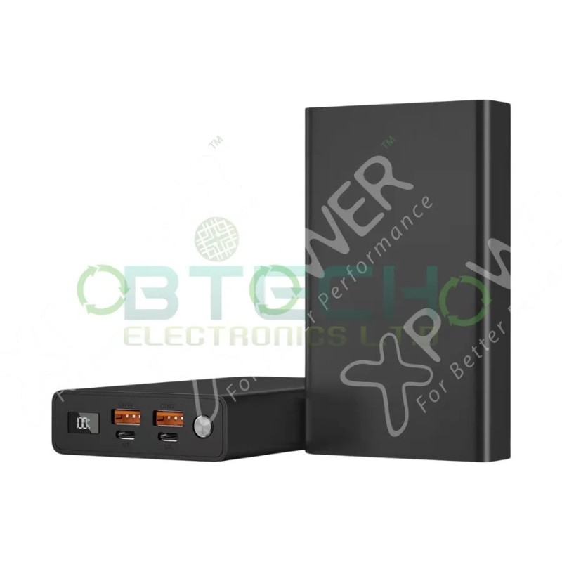 מטען נייד Xpower סוללת גיבוי למחשבים ניידים בטעינה מהירה עד 100 וואט XPower 4 Cell XP-PB-20K צבע שחור