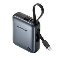 Портативное зарядное устройство Vention 10000mAh 35W USB-C Mini FHEH0 10000mAh Портативное зарядное устройство Vention 10000mAh 35W USB-C Mini FHEH0 10000mAh
