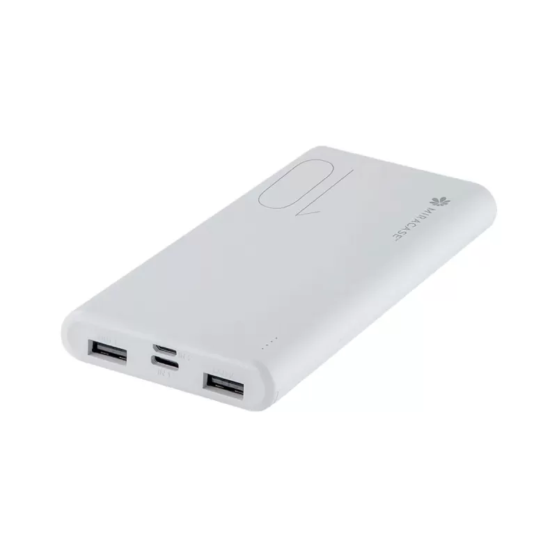 Portable charger Miracase MPB10000TM white 10000mAh Portable charger Miracase MPB10000TM white 10000mAh