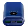 Portable charger Adata P10000QCD AP10000QCD-DGT-CDB 10000mAh Color:blue