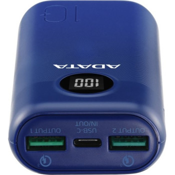 Портативное зарядное устройство Adata P10000QCD AP10000QCD-DGT-CDB 10000mAh