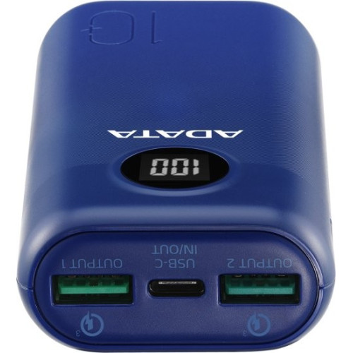 Портативное зарядное устройство Adata P10000QCD AP10000QCD-DGT-CDB 10000mAh
