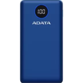 Portable charger Adata P20000QCD AP20000QCD-DGT-CDB 20000mAh Color:blue Portable charger Adata P20000QCD AP20000QCD-DGT-CDB 20000mAh Color:blue