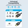 כבל Vention HDMI to DP 4K/60Hz 2m ABJBH כבל Vention HDMI to DP 4K/60Hz 2m ABJBH