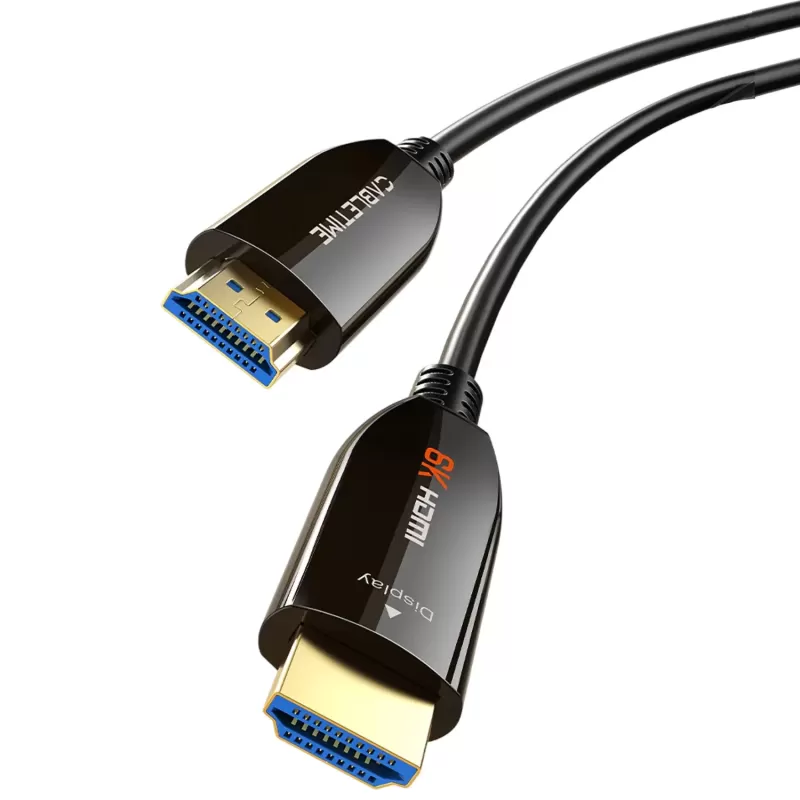 Кабель CABLETIME HDMI 2.1 8K60Hz AOC Active Optical 20m CH13U Цвет:чёрный