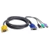 כבל KVM ATEN KVM Cable PS/2-USB 3m 2L-5303UP