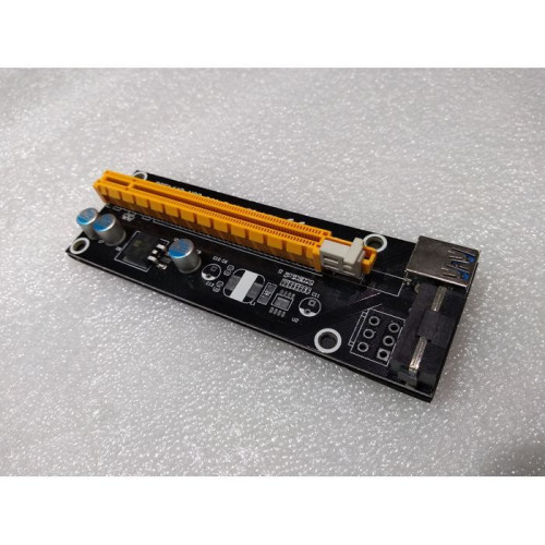 מתאם Riser PCI-E 1X TO 16X PCE164P-N03 VER 006..