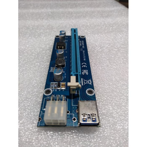 Адаптер Riser PCI-E 1X TO 16X SATA PCE164P-N03 VER 006C..