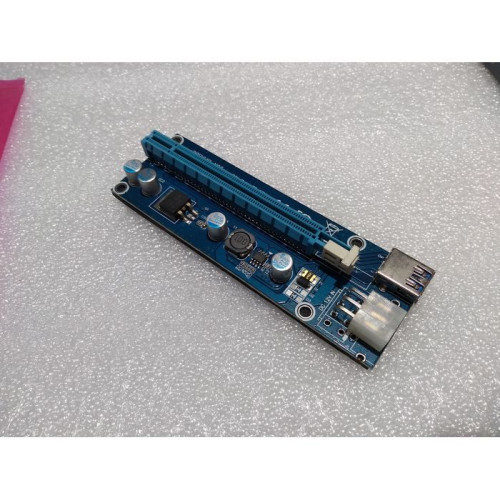 Адаптер Riser PCI-E 1X TO 16X SATA PCE164P-N03 VER 006C..