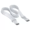 כבל Corsair ThermalProtect PCIe 5.1 600W 12V-2x6 Cable לבן CP-8920473