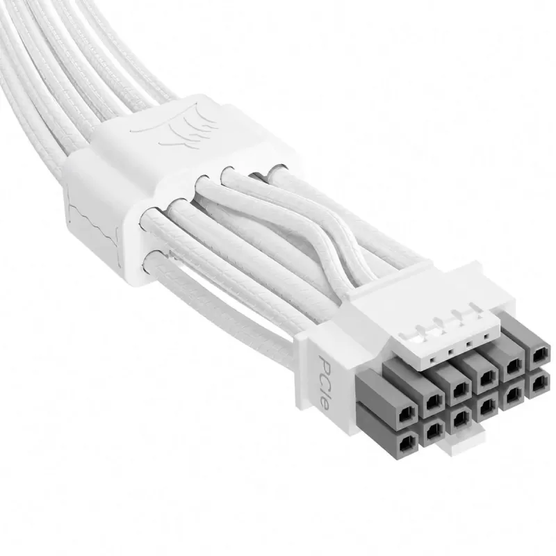 כבל Corsair ThermalProtect PCIe 5.1 600W 12V-2x6 Cable לבן CP-8920473
