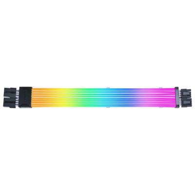 כבל LIAN-LI Strimer Wireless GPU 2×8-pin PW8-1W צבע שחור, לבן כבל LIAN-LI Strimer Wireless GPU 2×8-pin PW8-1W צבע שחור, לבן