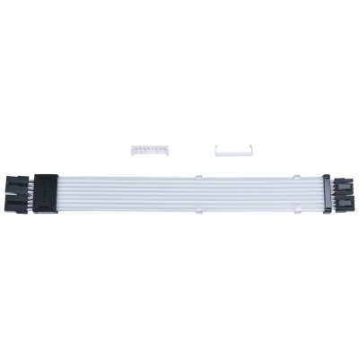 כבל LIAN-LI Strimer Wireless GPU 2×8-pin PW8-1W צבע שחור, לבן כבל LIAN-LI Strimer Wireless GPU 2×8-pin PW8-1W צבע שחור, לבן