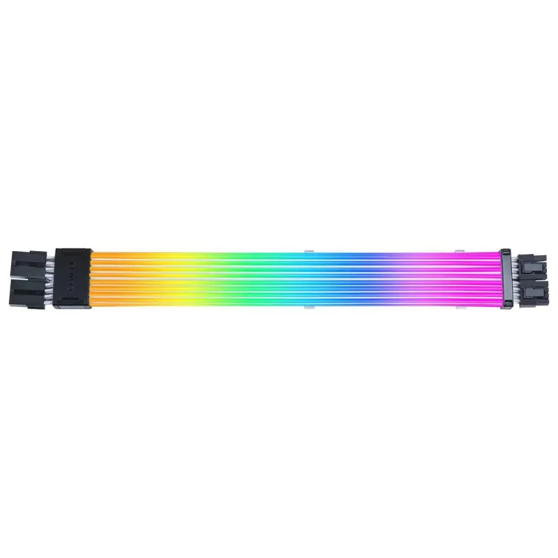 Кабель питания LIAN-LI Strimer Wireless GPU 2×8-pin PW8-1W Цвет:чёрный, белый Кабель питания LIAN-LI Strimer Wireless GPU 2×8-pin PW8-1W Цвет:чёрный, белый