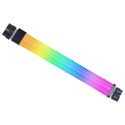 כבל LIAN-LI Strimer Wireless GPU 2×8-pin PW8-1W צבע שחור, לבן כבל LIAN-LI Strimer Wireless GPU 2×8-pin PW8-1W צבע שחור, לבן