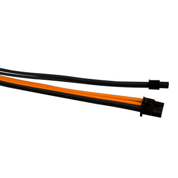Cable 1St Player Steampunk 35cm Power Extension Color:black, orange