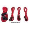 ערכת כבלים לספק כוח Corsair Premium Individually Sleeved PSU Cable Kit Starter Package, Type 4 (Generation 3) אדום CP-8920145