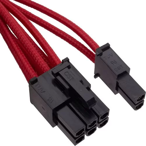 ערכת כבלים לספק כוח Corsair Premium Individually Sleeved PSU Cable Kit Starter Package, Type 4 (Generation 3) אדום CP-8920145