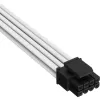Кабель Corsair Premium Sleeved EPS12V Type 5 Gen 5 white Cable CP-8920300