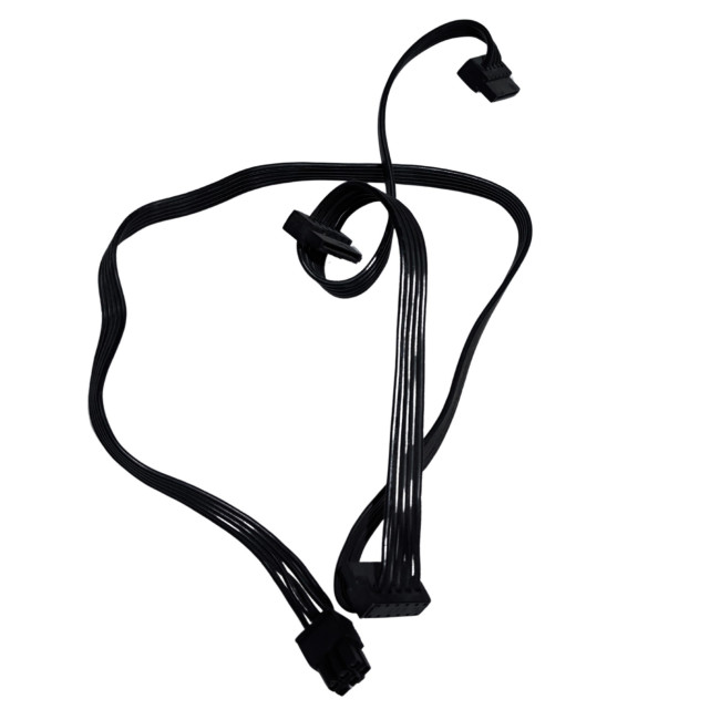 Cable High Power ELEMENT SMART 750W EP-750S SATA CABLE Color:black.. Cable High Power ELEMENT SMART 750W EP-750S SATA CABLE Color:black..