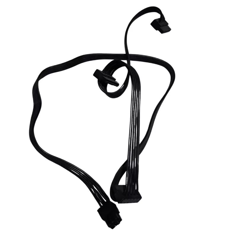 Cable High Power ELEMENT SMART 750W EP-750S SATA CABLE Color:black Condition:Used