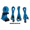 Power supply cable Corsair Premium Individually Sleeved PSU Cable Kit Starter Package, Type 4 (Generation 3) blue CP-8920147 Power supply cable Corsair Premium Individually Sleeved PSU Cable Kit Starter Package, Type 4 (Generation 3) blue CP-8920147