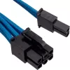 Power supply cable Corsair Premium Individually Sleeved PSU Cable Kit Starter Package, Type 4 (Generation 3) blue CP-8920147 Power supply cable Corsair Premium Individually Sleeved PSU Cable Kit Starter Package, Type 4 (Generation 3) blue CP-8920147