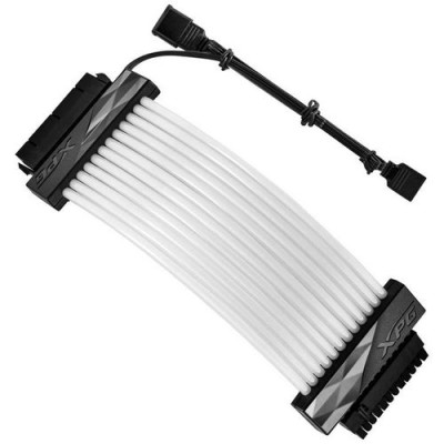 A 24 pin extension Cable provides power to the motherboard ADATA XPG PRIME ARGB A 24 pin extension Cable provides power to the motherboard ADATA XPG PRIME ARGB