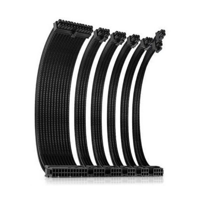Cable Antec Sleeved Extension Cable Kit black PSUSCB30-101-B