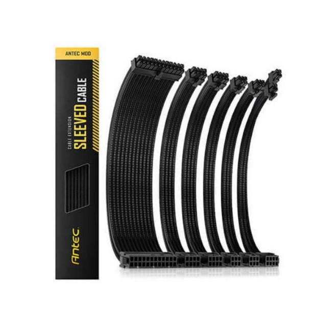 Cable Antec Sleeved Extension Cable Kit black PSUSCB30-101-B