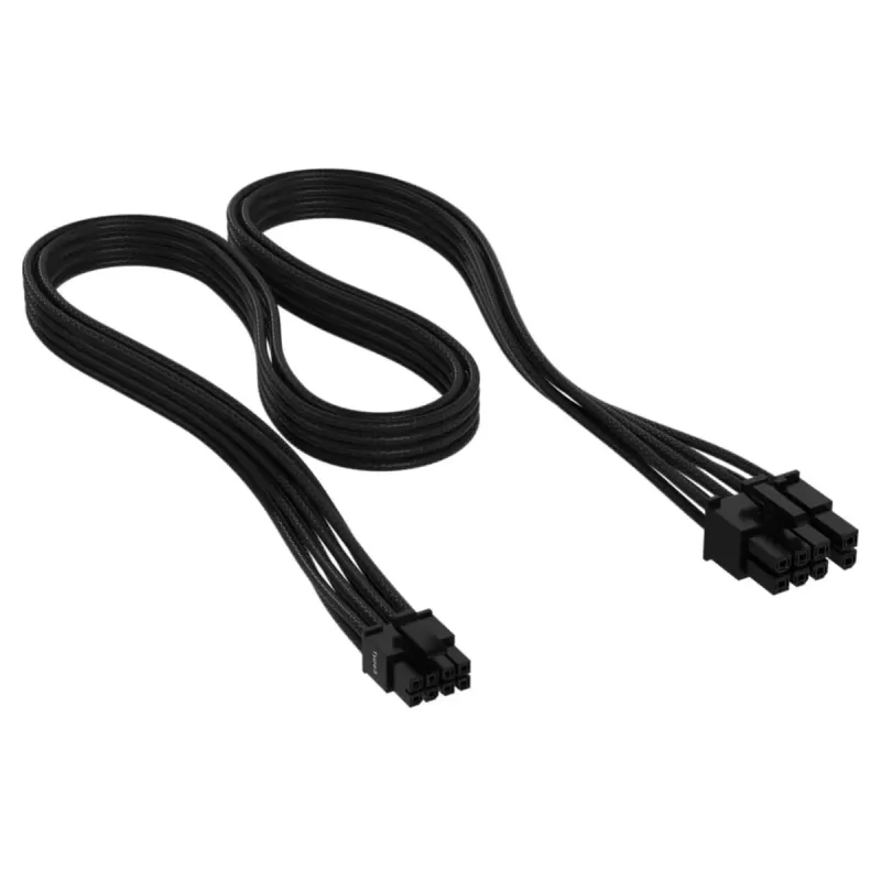 כבל Corsair Premium Individually Sleeved PCIe Cable (Single Connector) Type 5 Gen 5, שחור CP-8920303