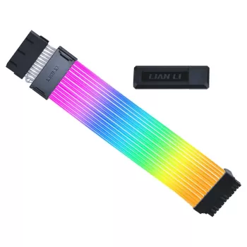 Cable LIAN-LI Strimer Wireless 24P with Controller Color:black, white