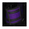 Кабель Antec Sleeved Extension Cable Kit чёрный, PSUSCB30-205-P/B Цвет:чёрный, фиолетовый
