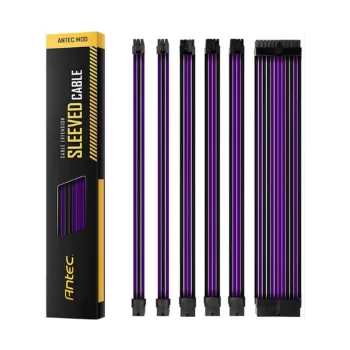Cable Antec Sleeved Extension Cable Kit black, PSUSCB30-205-P/B Color:black,
