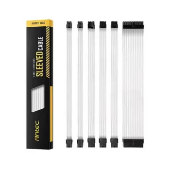 Cable Antec Sleeved Extension Cable Kit white PSUSCW30-102-W