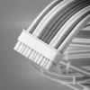 Cable Antec Sleeved Extension Cable Kit gray, white PSUSCW30-204-G/W