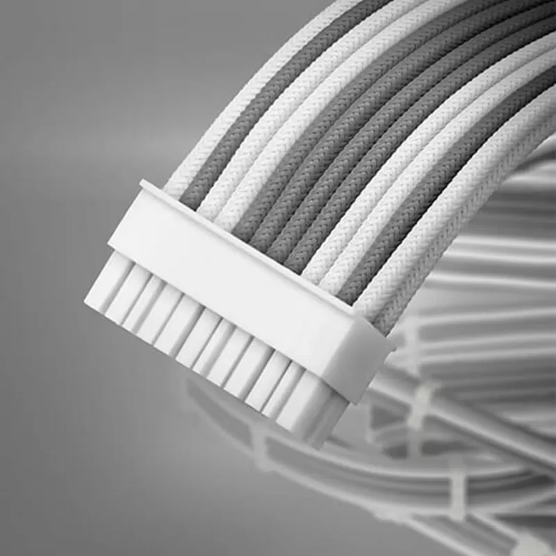 Cable Antec Sleeved Extension Cable Kit gray, white PSUSCW30-204-G/W