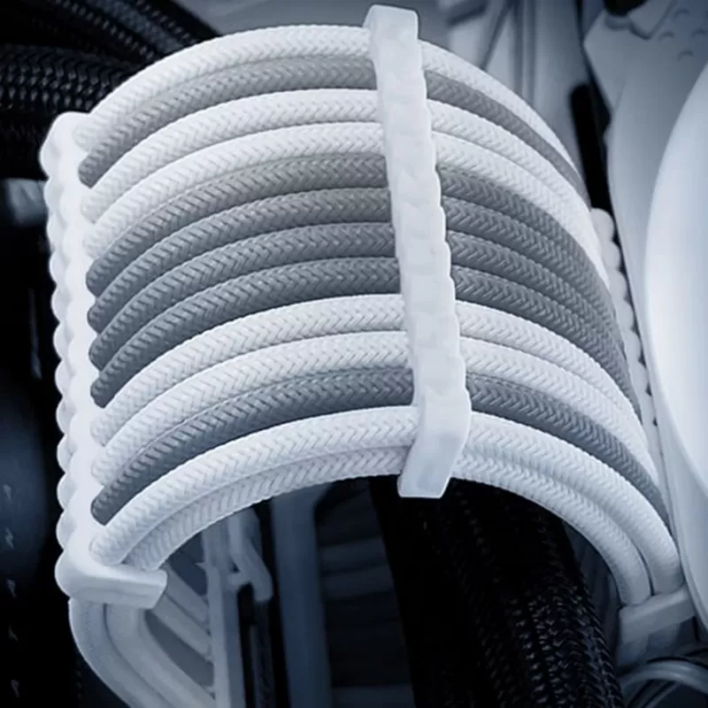 Cable Antec Sleeved Extension Cable Kit gray, white PSUSCW30-204-G/W