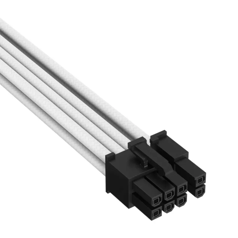 Кабель Corsair Premium Individually Sleeved PCIe Cable (Single Connector) Type 5 Gen 5 CP-8920304 Цвет:белый Кабель Corsair Premium Individually Sleeved PCIe Cable (Single Connector) Type 5 Gen 5 CP-8920304 Цвет:белый