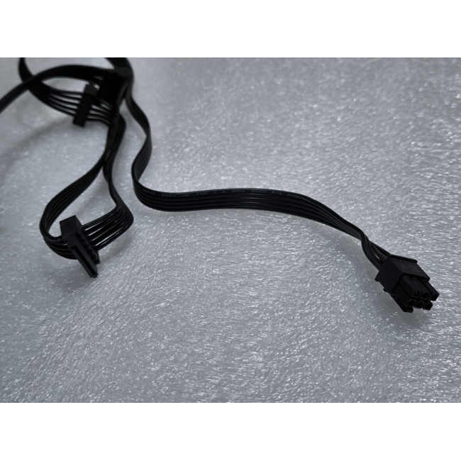 Cable Zalman ZM1000-EBT SATA CABLE Color:black Condition:Used..
