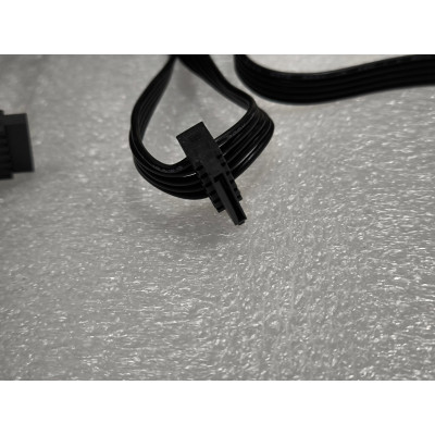 כבלים לספק כוח Zalman ZM1000-EBT SATA CABLE צבע שחור מצב:משומש.. כבלים לספק כוח Zalman ZM1000-EBT SATA CABLE צבע שחור מצב:משומש..