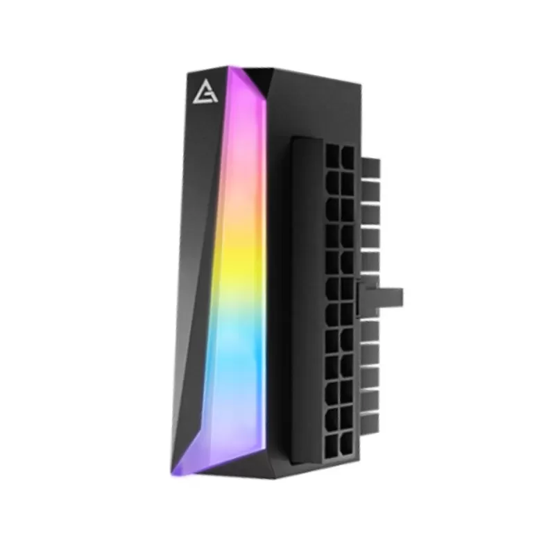 Адаптер кабеля питания материнской платы Antec 24-pin 90° ARGB black Adapter 0-761345-77807-7