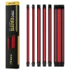 Extension cord Antec PSUSCB30-201-R/B 0-761345-99943-4 300mm Color:red, black
