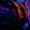 Extension cord Antec PSUSCB30-201-R/B 0-761345-99943-4 300mm Color:red, black