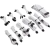 כבל Corsair Premium Individually Sleeved Type-5 PSU Cables Pro Kit CP-8920293 צבע לבן