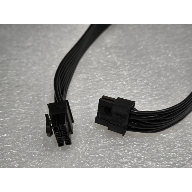 Cable Zalman ZM1000-EBT USED 8 PIN VGA CABLE Color:black Condition:Used..