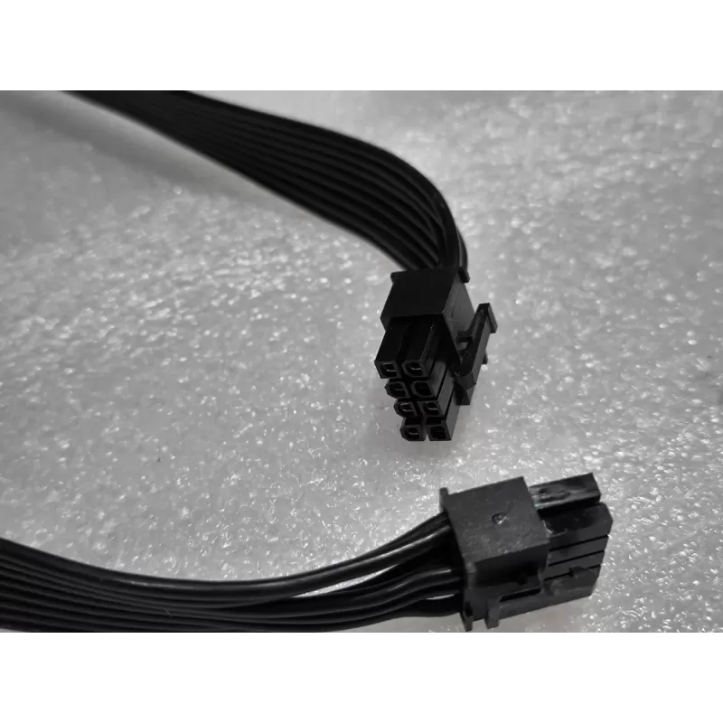 Cable Zalman ZM1000-EBT USED 8 PIN VGA CABLE Color:black Condition:Used Cable Zalman ZM1000-EBT USED 8 PIN VGA CABLE Color:black Condition:Used