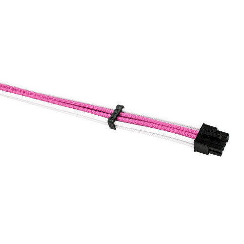 Cable 1St Player Steampunk 35cm Power Extension Color:White, pink